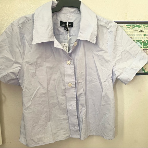 J Crew Gamine shirt in cotton poplin - Picture 2 of 2